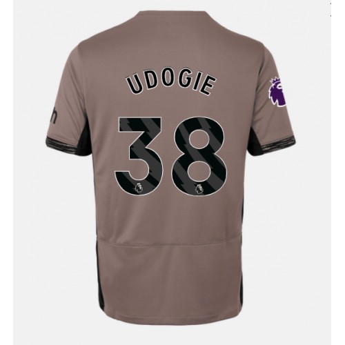 Tottenham Hotspur Destiny Udogie #38 Rezervni Dres 2023-24 Kratak Rukav